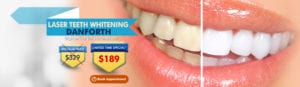 Laser Teeth Whitening Danforth - $329 $189