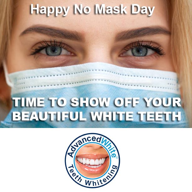 Teeth Whitening Toronto Happy No Mask Day